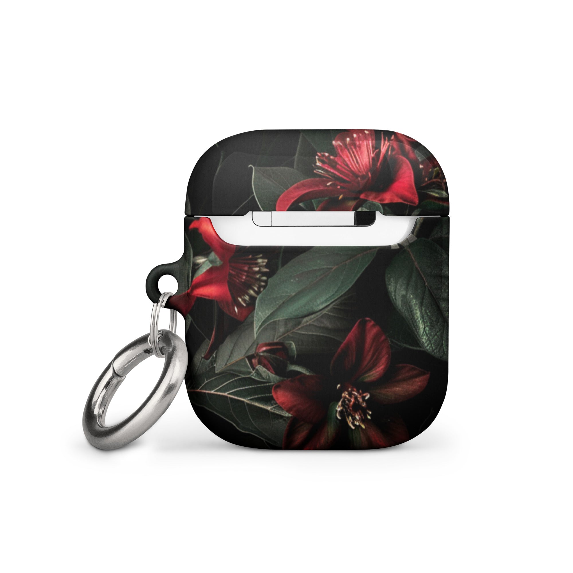 Stylish Dark Floral AirPods Case - Protective Cover for AirPods 1/2/3 & Pro - Perfect for Everyday Use, Travel & Gift Giving