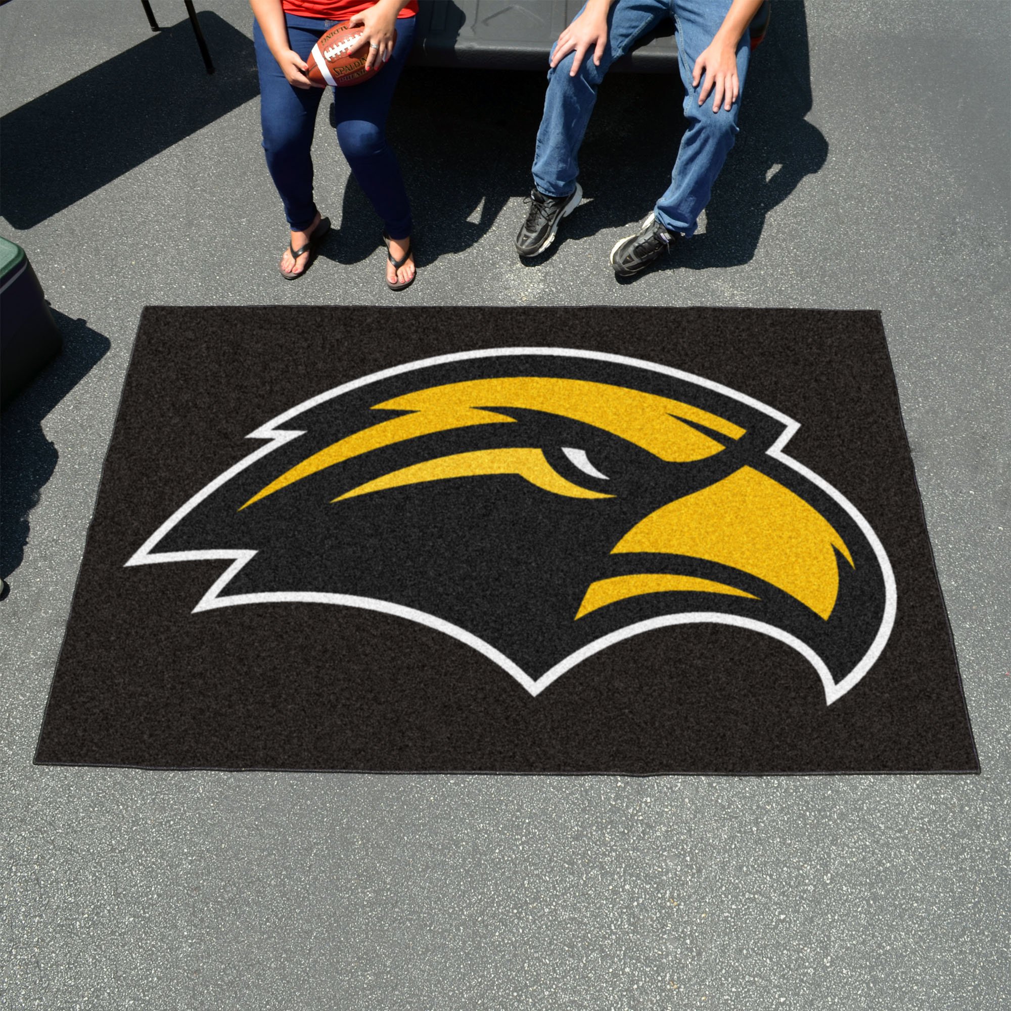 Fanmats Southern Miss Golden Eagles Ulti-Mat - Premium College Team Carpet Mat for Tailgating, Dorm Room & Game Day Decor - Officially Licensed NCAA Merchandise