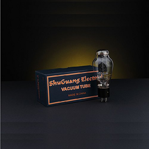 Authentic Shuguang WE300B Vacuum Tubes - 1:1 Replica of Western Electric Matched Pair (New) for Audiophile Tube Amplifiers & Hi-Fi Sound Systems