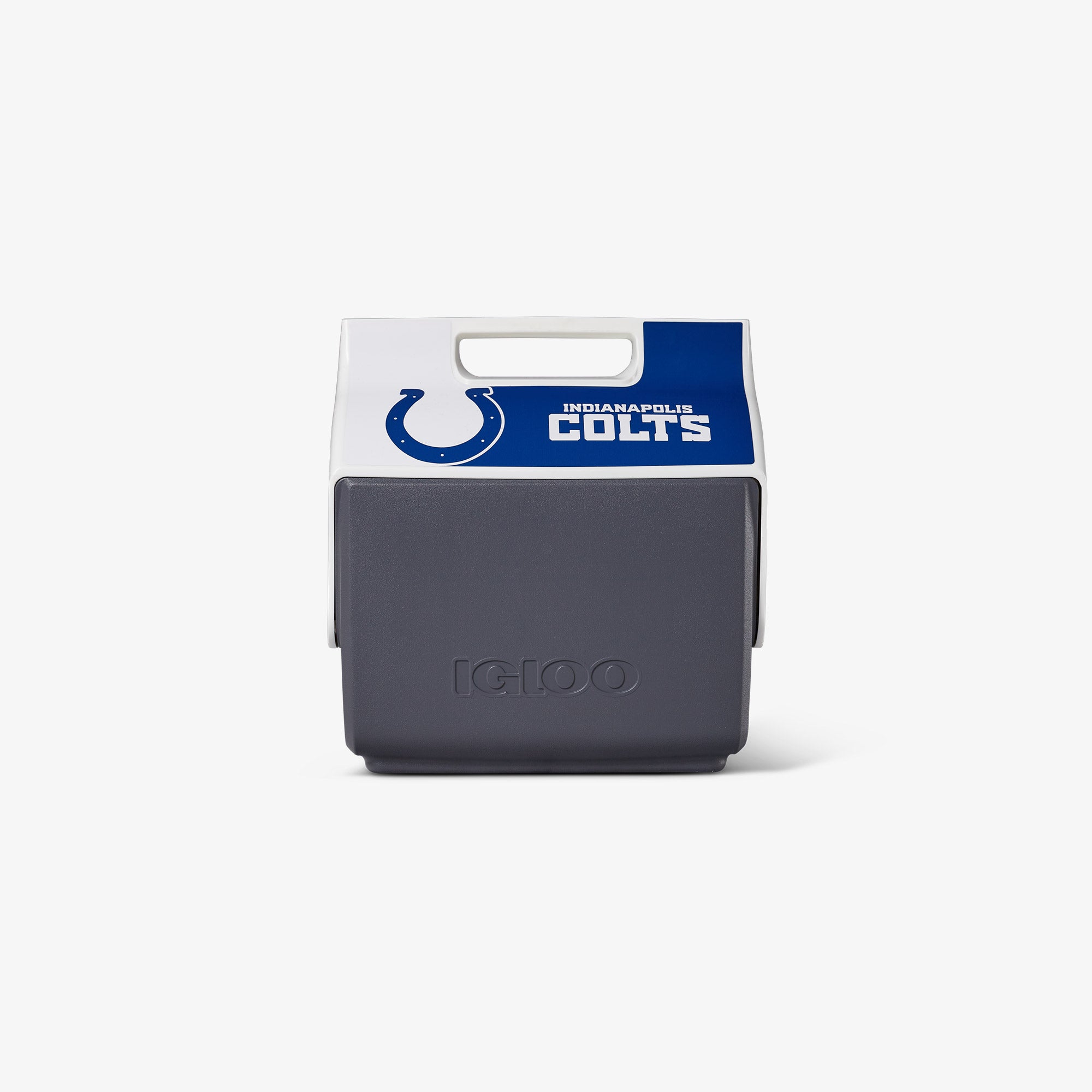 Indianapolis Colts 7 Quart Cooler - Insulated Portable Picnic Lunch Box for Tailgating, Camping & Outdoor Activities