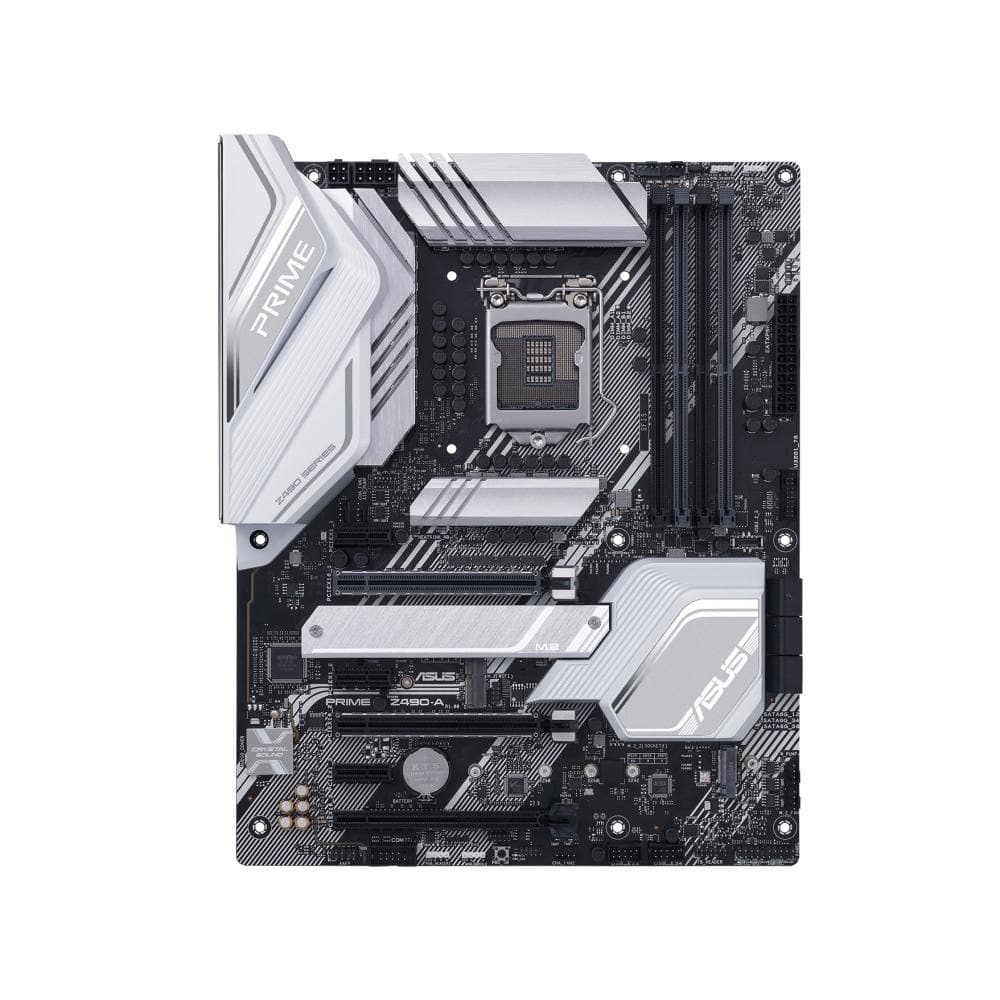 ASUS PRIME Z490-A LGA 1200 ATX Motherboard - 3-Year Warranty - Ideal for Gaming, Streaming & Content Creation