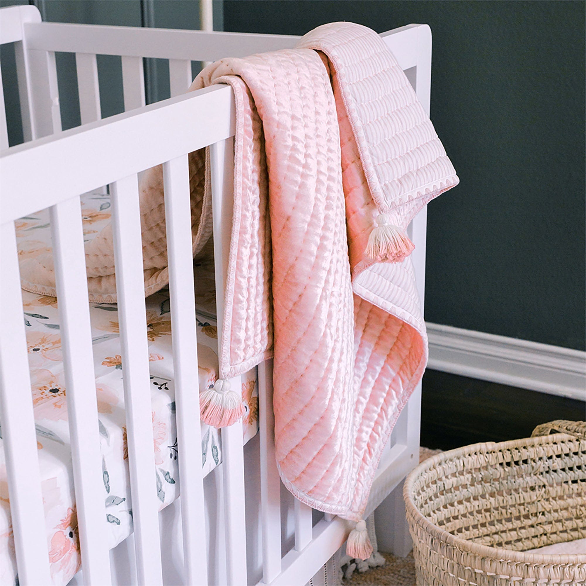 Premium Crane Parker Quilted Blanket - Soft & Cozy All-Season Throw - Perfect for Bed, Sofa, and Travel Use