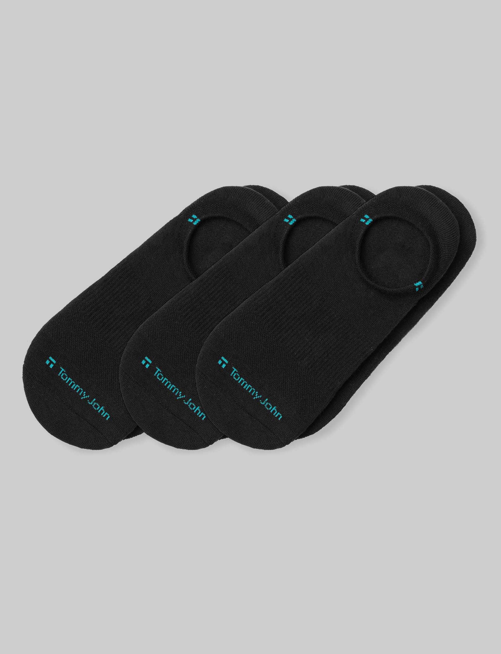 Breathable No Show Socks for Women & Men - 3 Pack Ultra Soft Invisible Liner Socks - Perfect for Sneakers, Loafers & Casual Shoes