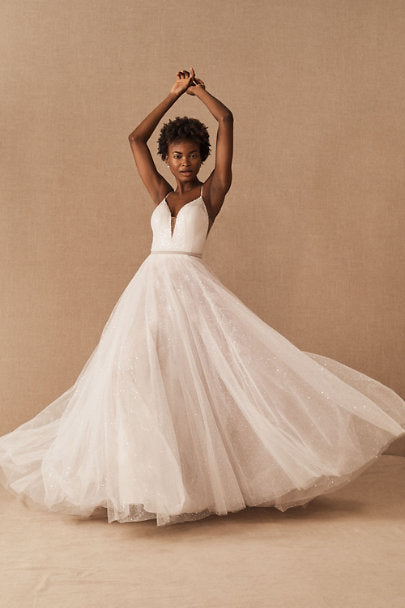 Willowby Hera Galaxy Gown - Elegant Starry Evening Dress for Prom, Wedding & Special Occasions