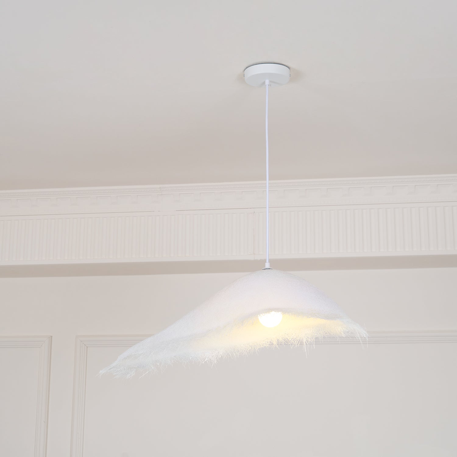 Moby Dick Pendant Light - Modern Nautical Ceiling Lighting Fixture for Dining Room, Kitchen Island & Bedroom Decor