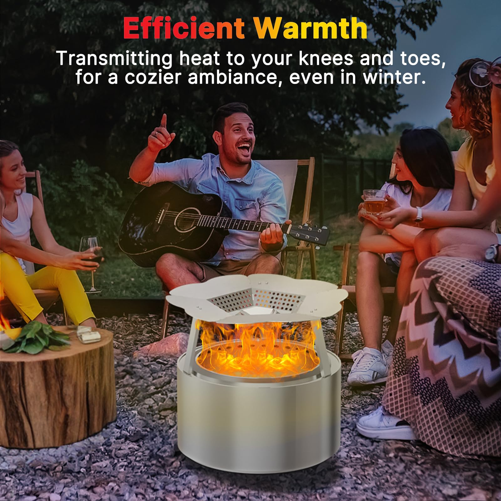 Solo Stove Bonfire Heat Deflector - 19.5