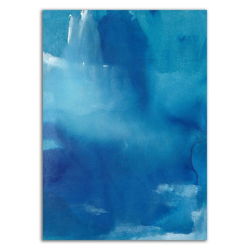 Beyond the Sea by Michelle Oppenheimer - Stunning Canvas Wall Art Print, Ready to Hang - Perfect for Living Room, Bedroom or Office Decor
