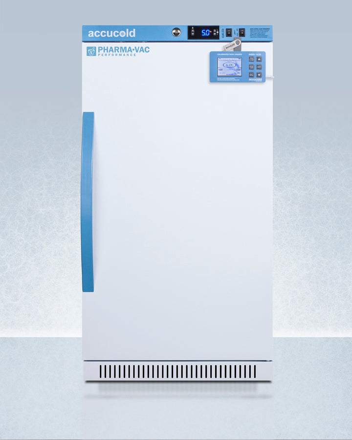 Accucold 2.83 Cu.Ft. Medical Vaccine Refrigerator with ADA Compliant Height - ARS32PVBIADADL2B - Perfect for Clinics, Pharmacies & Vaccine Storage
