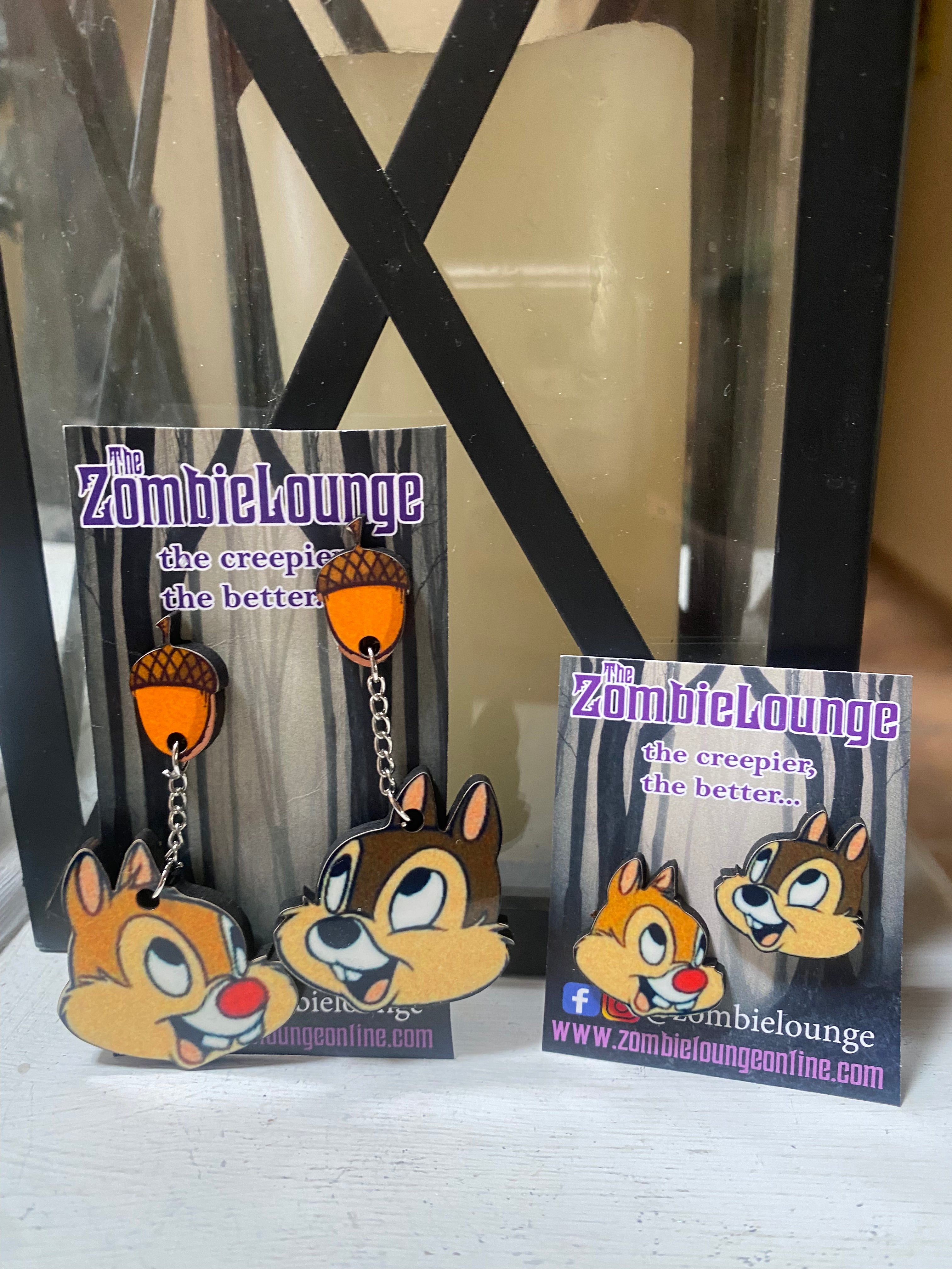 Stylish Chipmunk Stud Earrings for Women - Cute Animal Jewelry Gift for Nature Lovers - Perfect for Casual Wear, Outdoor Adventures & Wildlife-Themed Parties