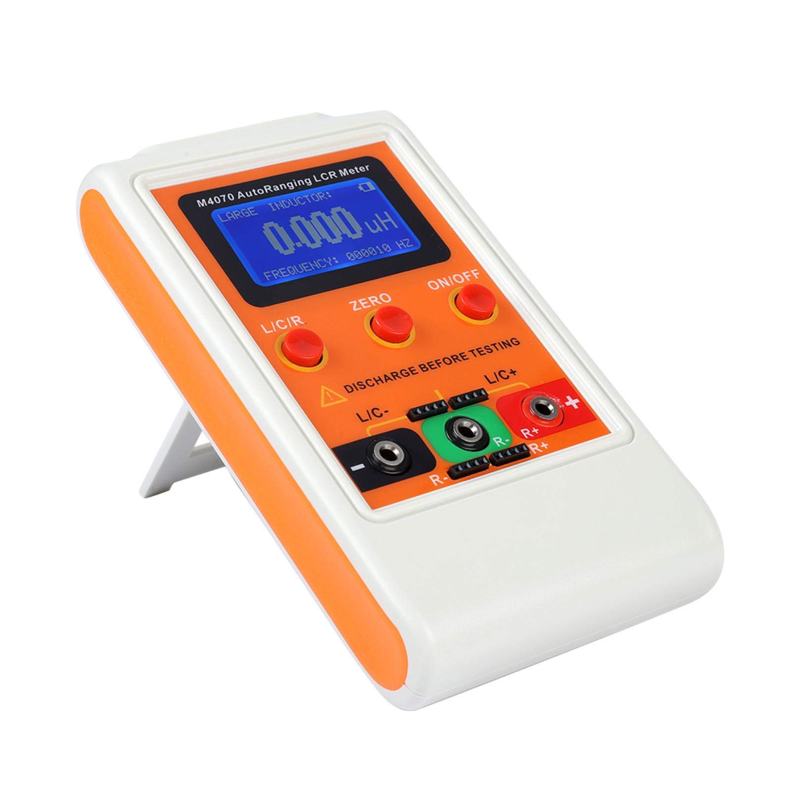 M-4070 Digital Auto Ranging LCR Meter - Capacitance, Inductance & Resistance Tester for In-Circuit Testing | Perfect for Electronics Repair, PCB Diagnostics and Component Analysis