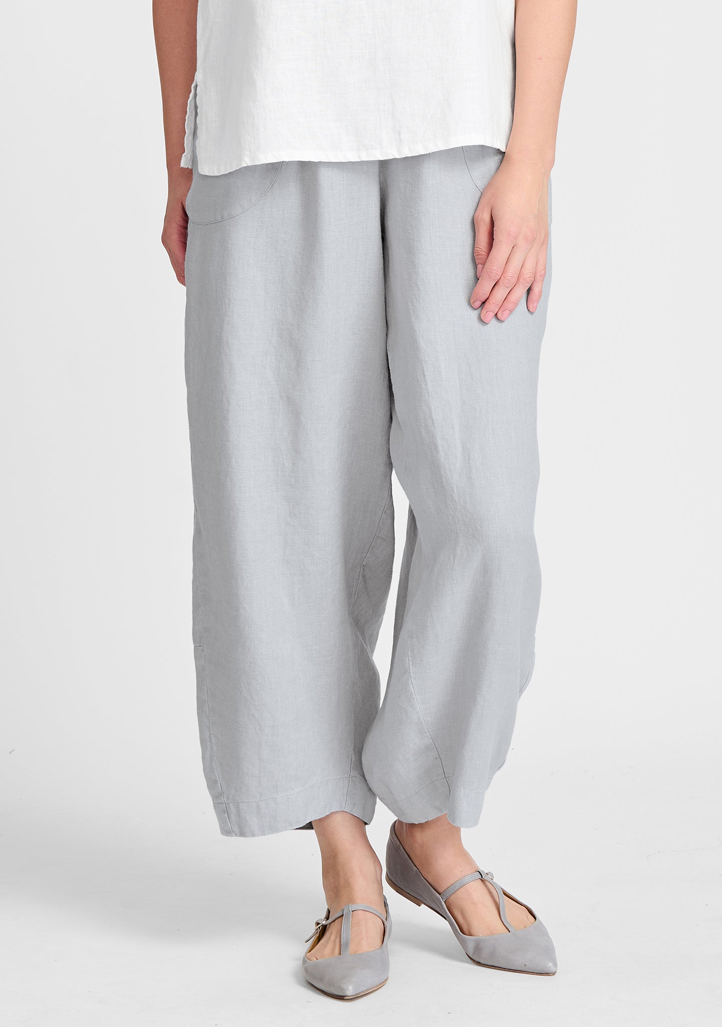 Seamly Linen Pants for Women - Breathable Comfort Pants for Summer, Travel & Casual Wear - Final Sale