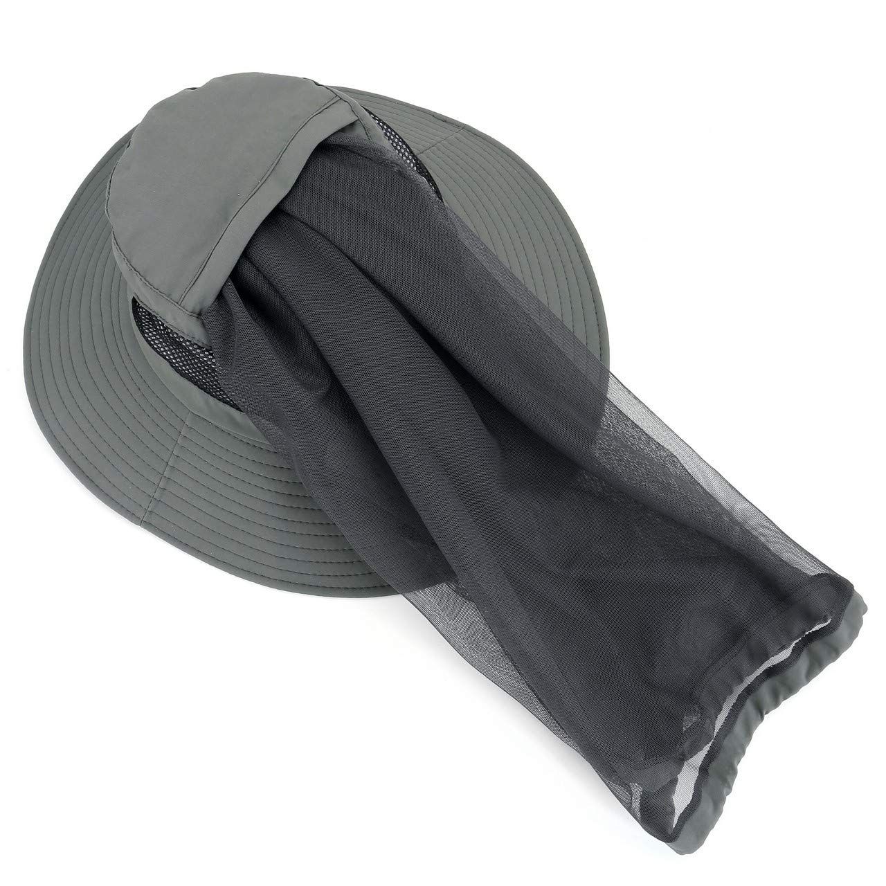 2 Pack UPF 50+ Sun Protection Hats for Men & Women - Wide Brim Outdoor Hats for Gardening, Hiking, Fishing, Beach, Camping & Summer Activities