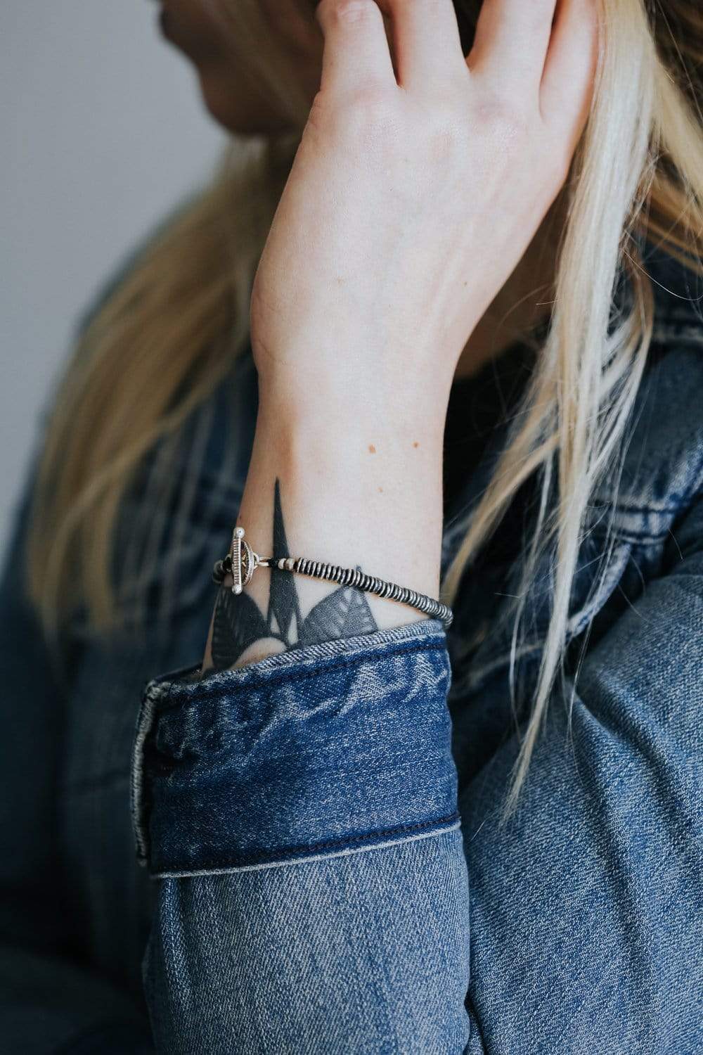 Handmade Hill Tribe Silver Bracelet - Vintage Tribal Jewelry for Women - Perfect for Boho Chic, Festivals & Everyday Wear