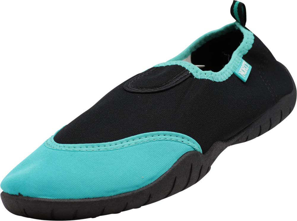 NORTY Wave Aqua Sock Water Shoes for Women - Quick-Dry Swim Beach Shoes with Non-Slip Sole - Lightweight Water Socks for Swimming, Surfing, Yoga & Beach Walking