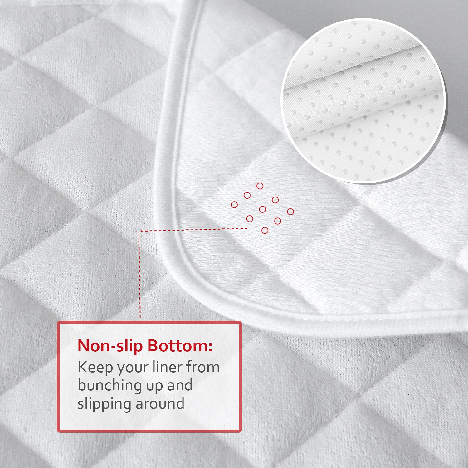Non-Slip Waterproof Diaper Changing Pad Liners - 3 Pack 13