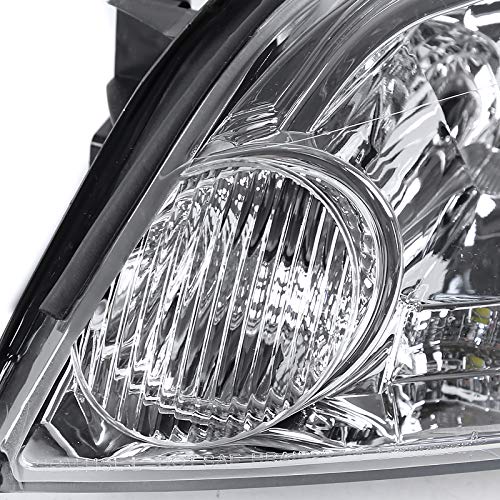 2006-2013 Car Replacement Clear Headlights with LED DRL Lamps - Compatible with 06-07 Models - Upgrade for Improved Visibility & Style
