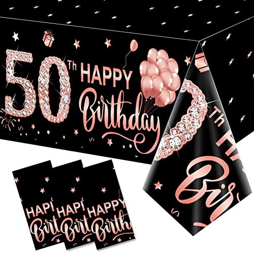 Rose Gold 50th