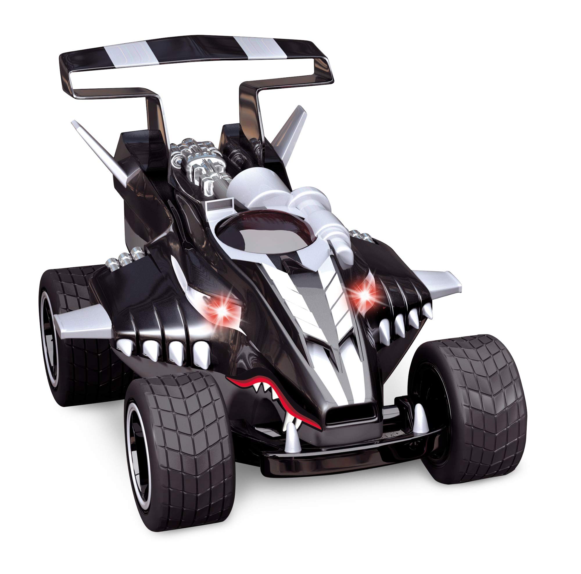 Dickie Toys 201119138 G-Wolf Remote Control Car - 2.4GHz RC Truck with Flip Function, 10 km/h Speed, Grey - Off-Road Adventure & Stunt Play for Kids & Adults