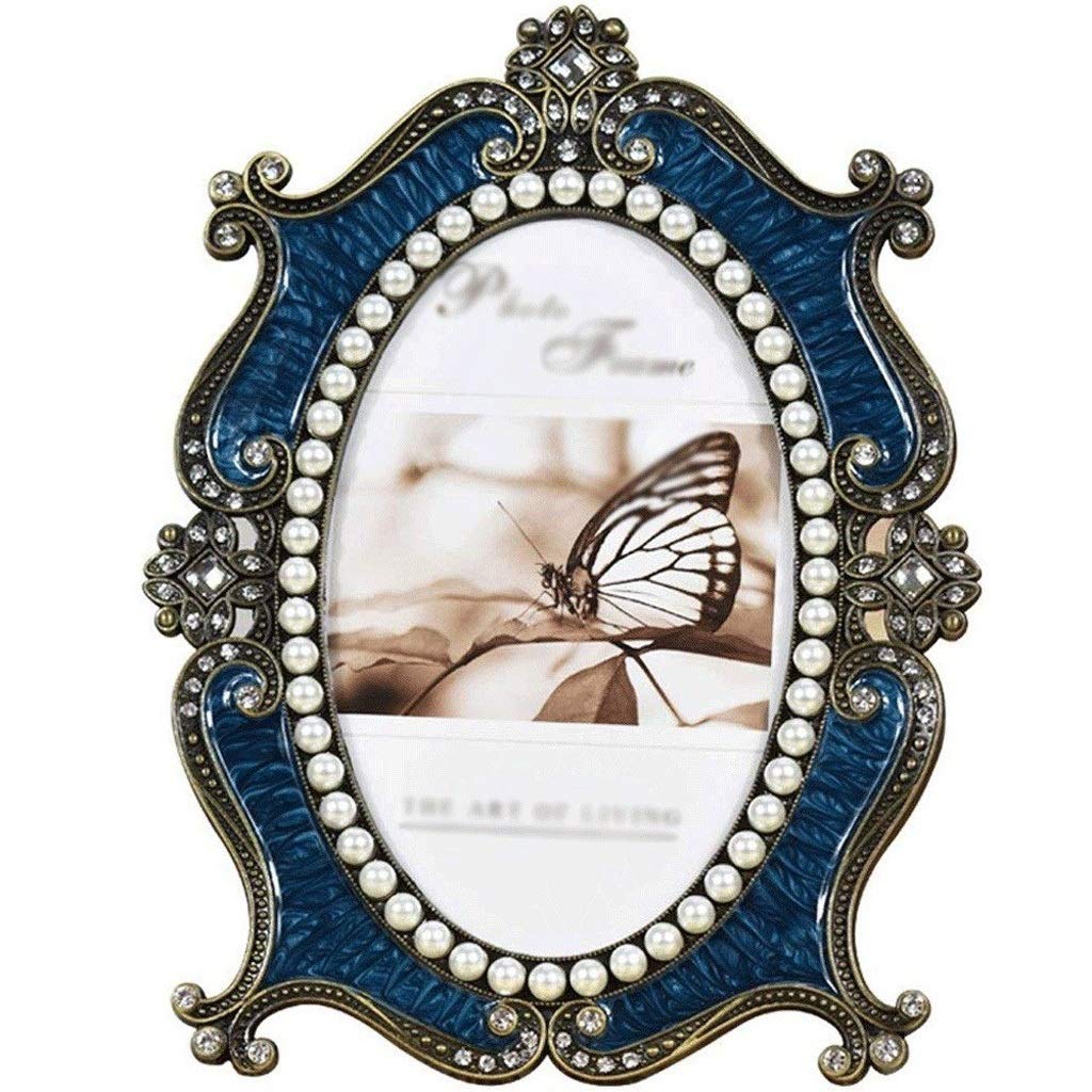 10 Inch European Retro Photo Frame - Vintage Wedding Picture Frame for Studio & Home Decor - Perfect for Wall Display, Tabletop, and Gift Giving
