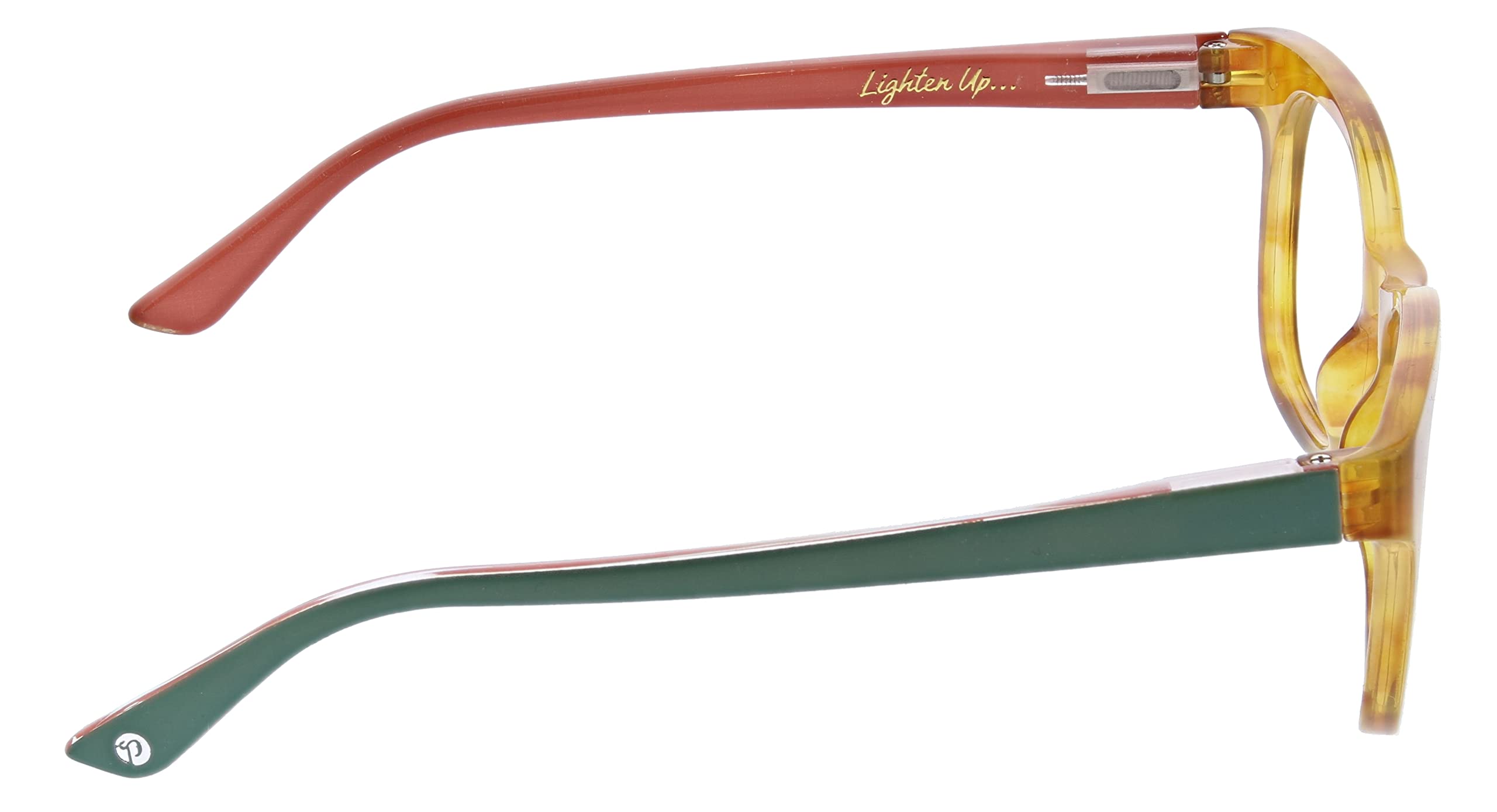 Peepers Light Bright Oval Reading Glasses for Women & Men - Blue Light Blocking, Anti-Glare, Fashionable Readers for Computer, Reading, and Office Use