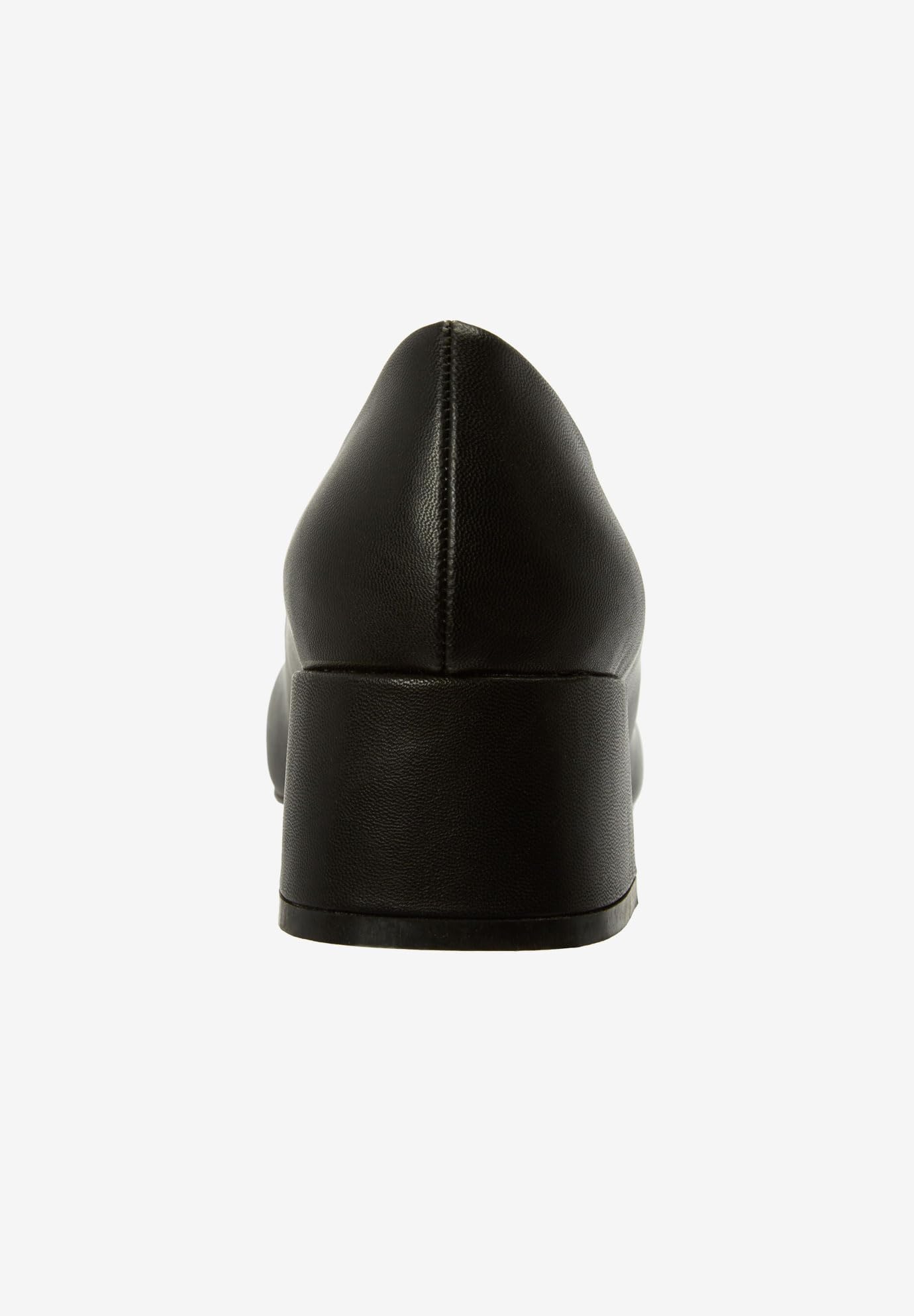 Comfortview Women's Wide Width The Marisol Pump - Comfortable Heels for Work, Office & Dressy Occasions