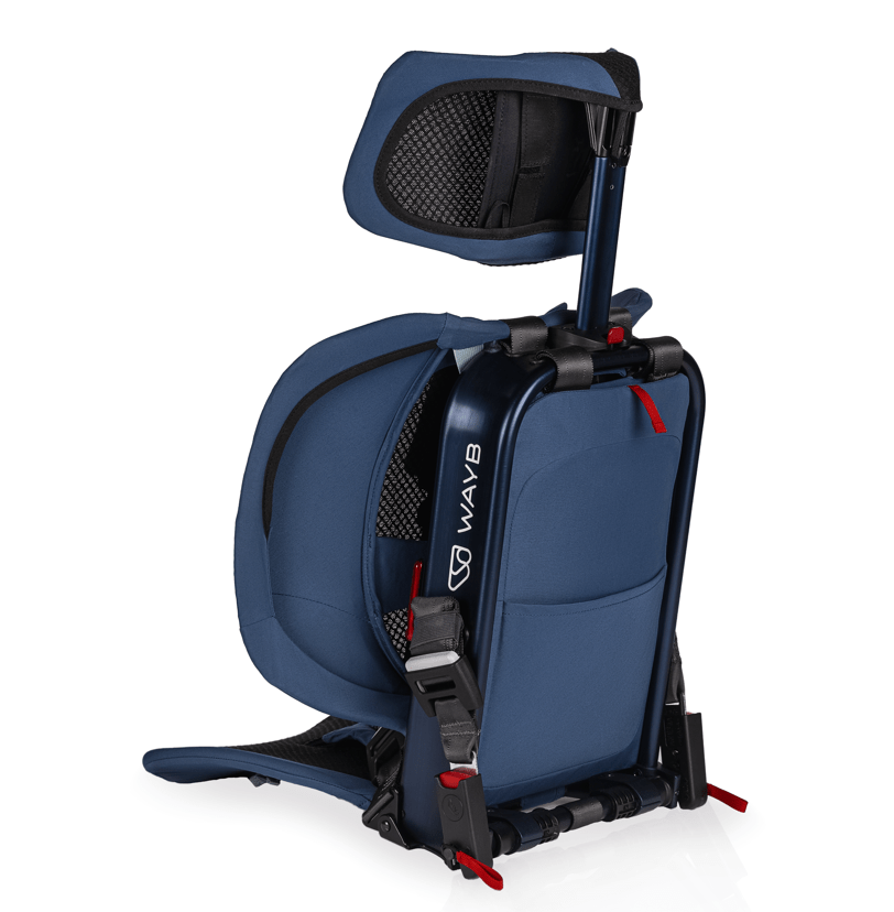 WAYB Pico Lightweight Travel Car Seat for Toddlers - FAA Approved Compact & Portable Booster - Perfect for Airplanes, Road Trips & Everyday Use