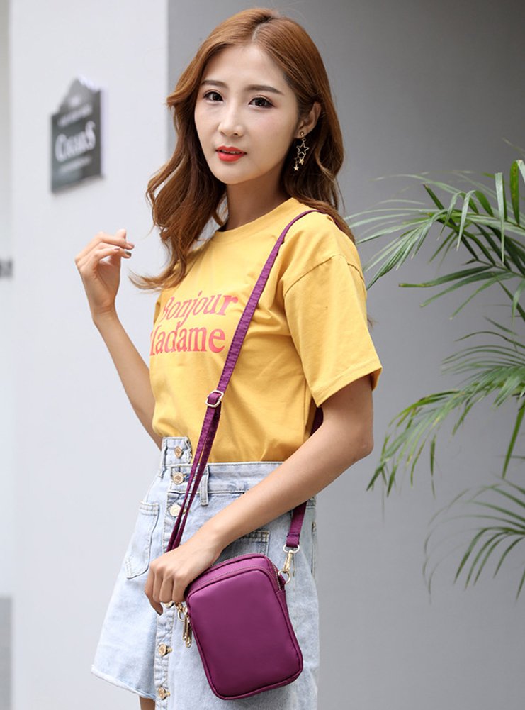 Stylish Crossbody Phone Purse for Women - Small Fashionable Smartphone Wallet Holder - Perfect for Daily Use, Travel, Shopping & Outings