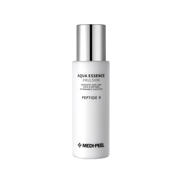 Medi Peel Peptide 9 Aqua Essence Emulsion - Hydrating Facial Moisturizer for Dry & Sensitive Skin | Korean Skincare for Day & Night Use