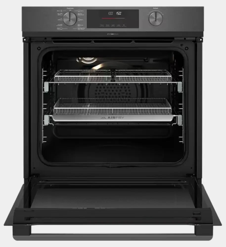 Westinghouse WVEP6717DD 60cm Multi-Function Pyrolytic Oven with Air Fry & Steam Bake - Dark Stainless Steel - Perfect for Baking, Roasting & Air Frying - Ideal for Home Kitchens & Small Restaurants