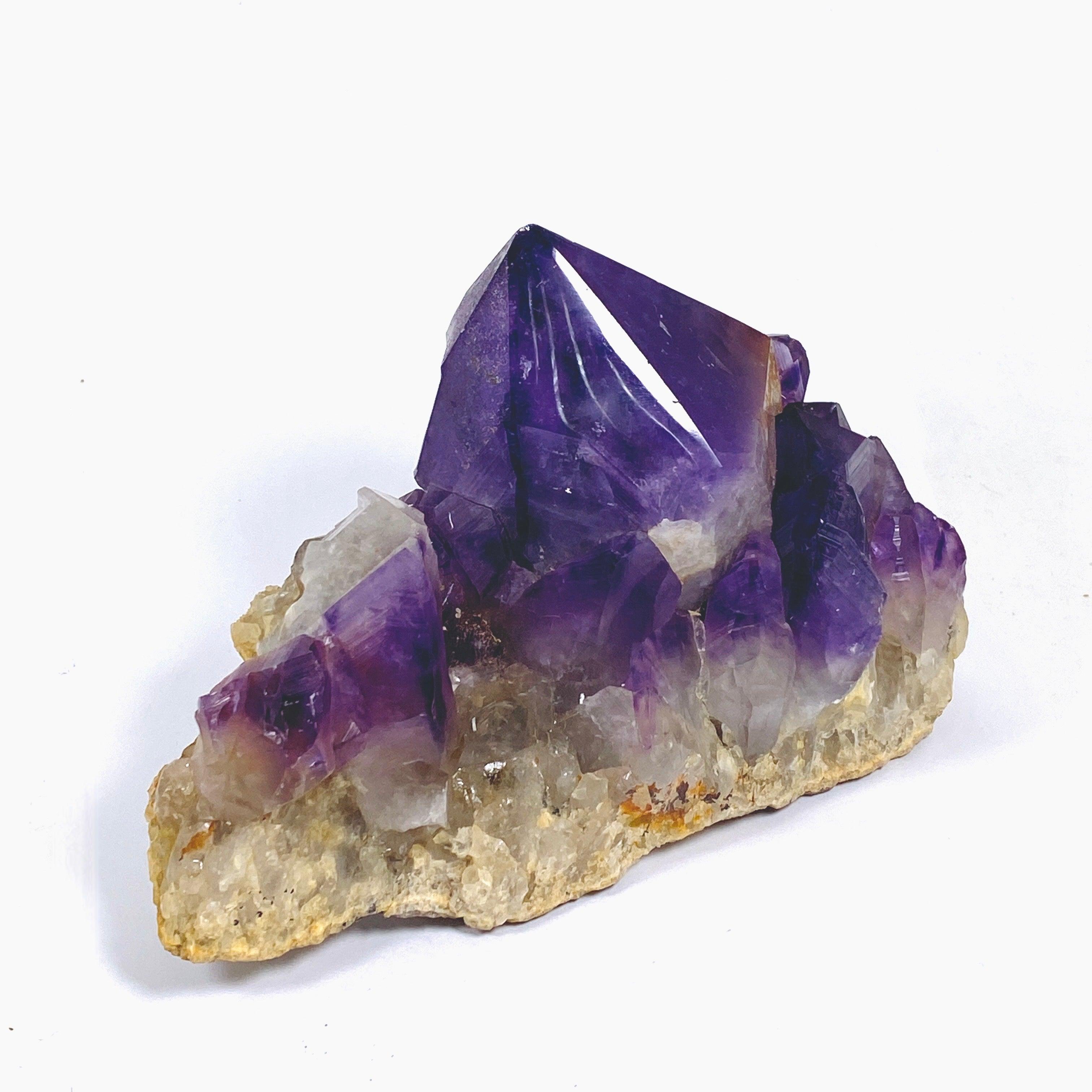 Natural Amethyst Crystal Cluster - Healing Stone for Meditation, Home Decor & Spiritual Gifts | Perfect for Reiki, Feng Shui & Yoga Spaces