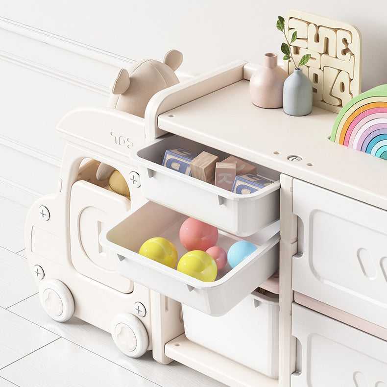 Kids Toy Storage Truck - Durable & Stylish Organizer for Playroom, Bedroom & Nursery | Easy Toy Cleanup & Organization