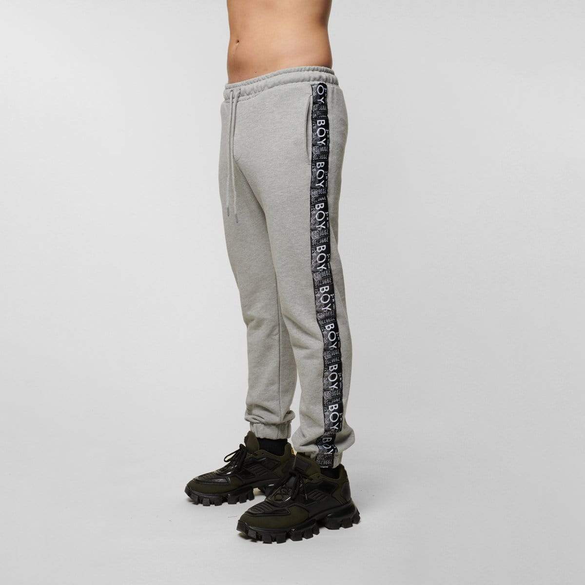 HAZE TAPE JOGGERS - Women's High Waist Athletic Running Pants with Side Pockets | Perfect for Yoga, Gym Workouts & Casual Wear