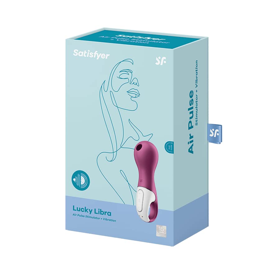 Satisfyer Lucky Libra Vibrator - Clitoral Sucking Stimulator for Women | Rechargeable Adult Sex Toy | Powerful Vibrations for Intense Pleasure | Perfect for Solo Play & Couples Use | Female Wellness & Sexual Health Device