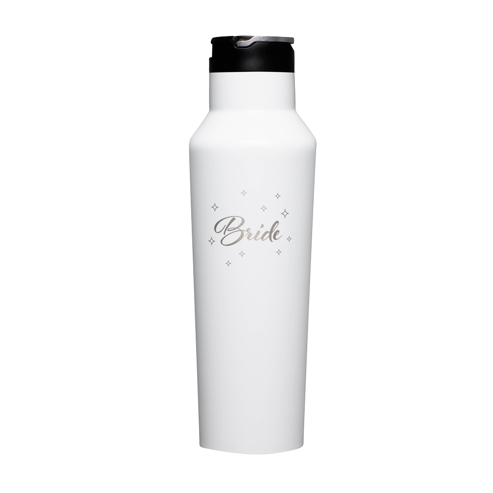 Disney's Fairytale Weddings Sport Canteen - Stainless Steel Water Bottle for Outdoor Adventures, Gym & Disney Theme Weddings - Mickey Mouse Inspired Drinkware for Hiking, Camping & Special Events