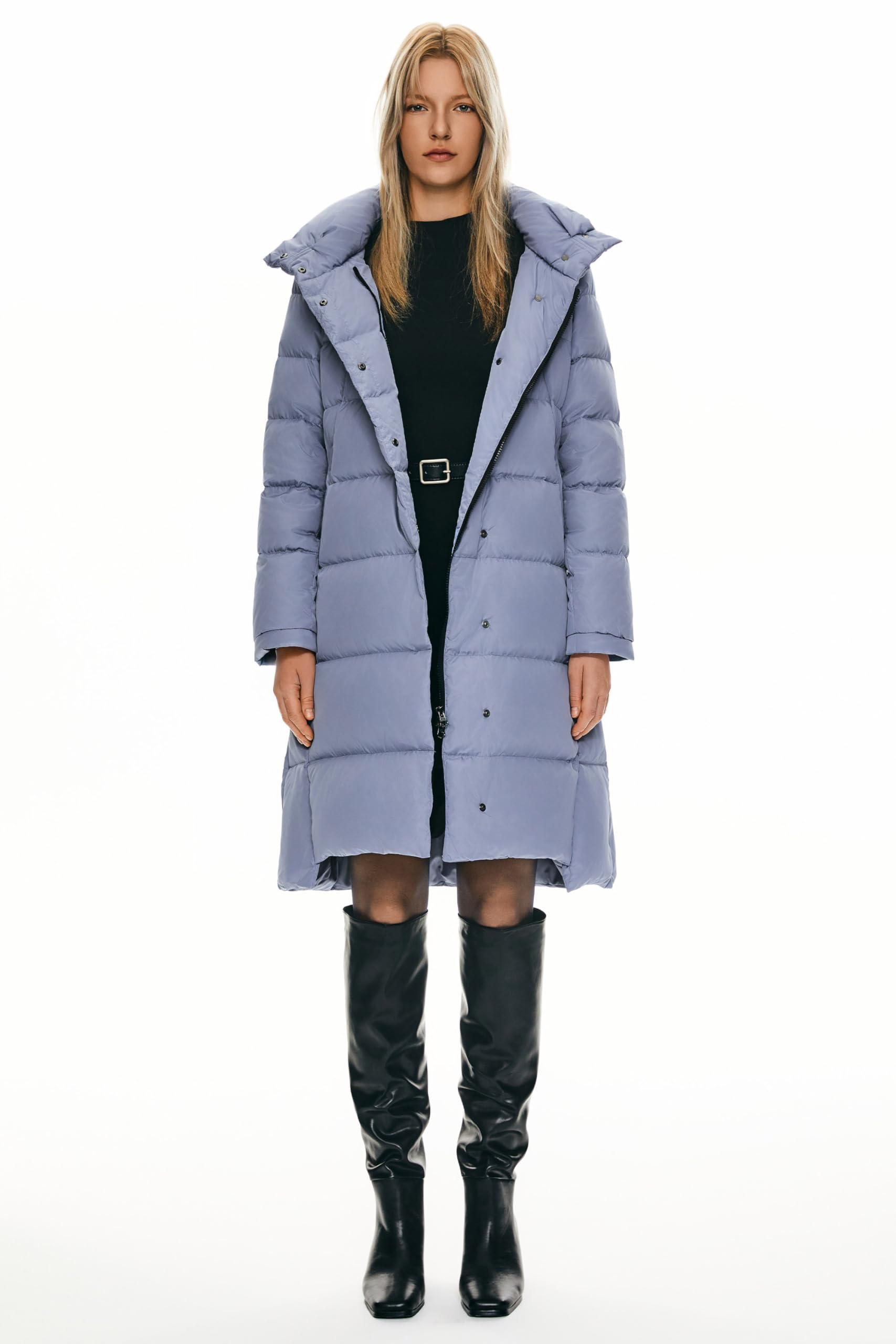 Orolay Women's Hooded Down Jacket - Warm Long Winter Coat for Cold Weather | Outdoor Activities, Commuting & Travel
