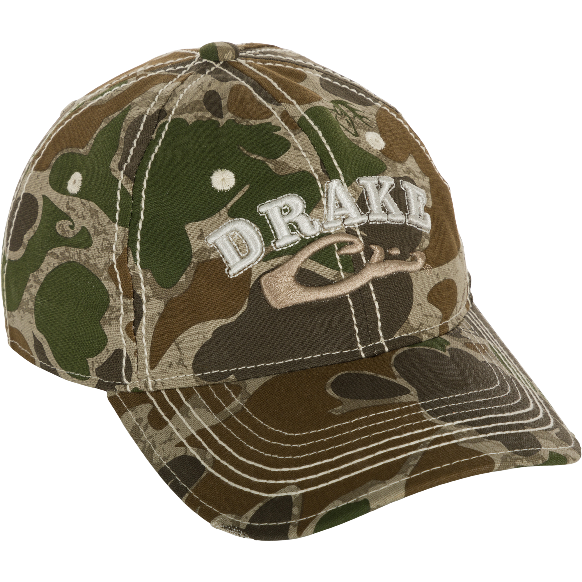 Vintage Distressed 6-Panel Baseball Cap for Men & Women - Adjustable Dad Hat for Casual Wear, Street Style & Outdoor Activities