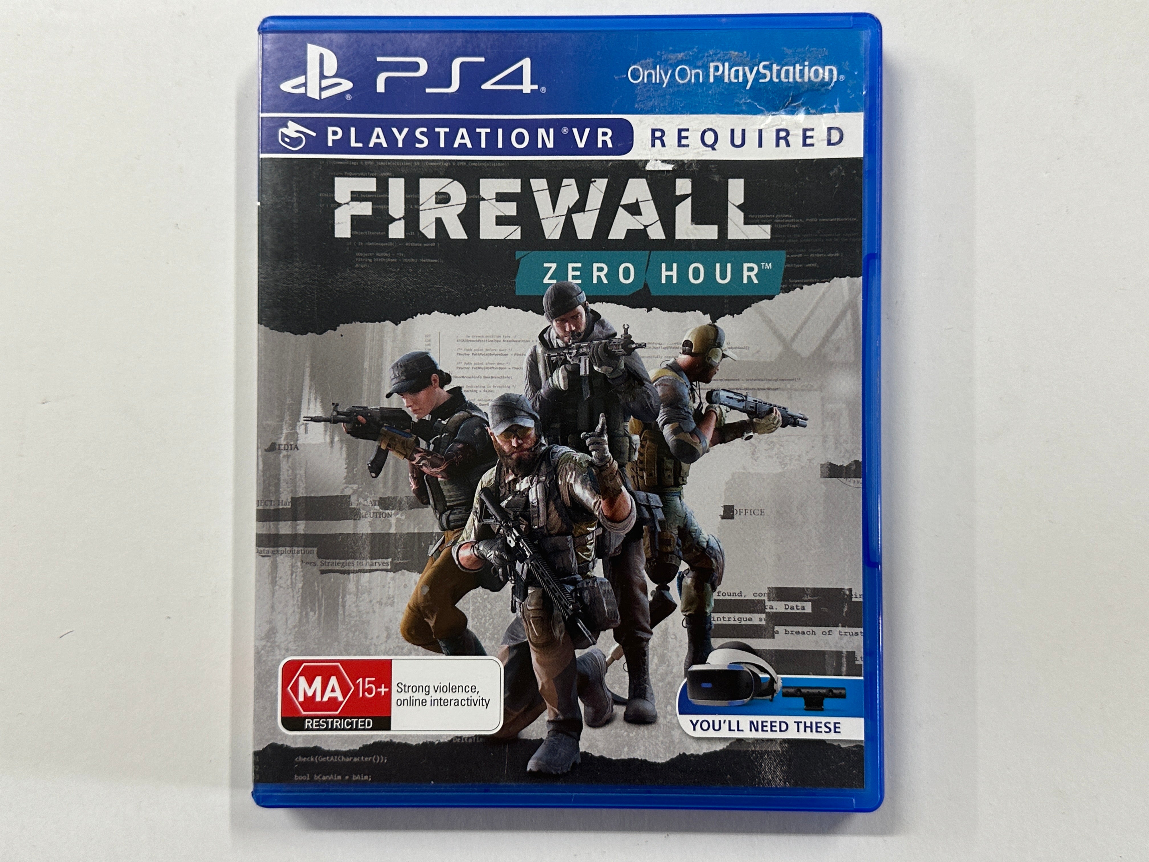 Firewall Zero Hour PSVR Game - Complete Edition in Original Case | Immersive VR Shooter for PlayStation 4