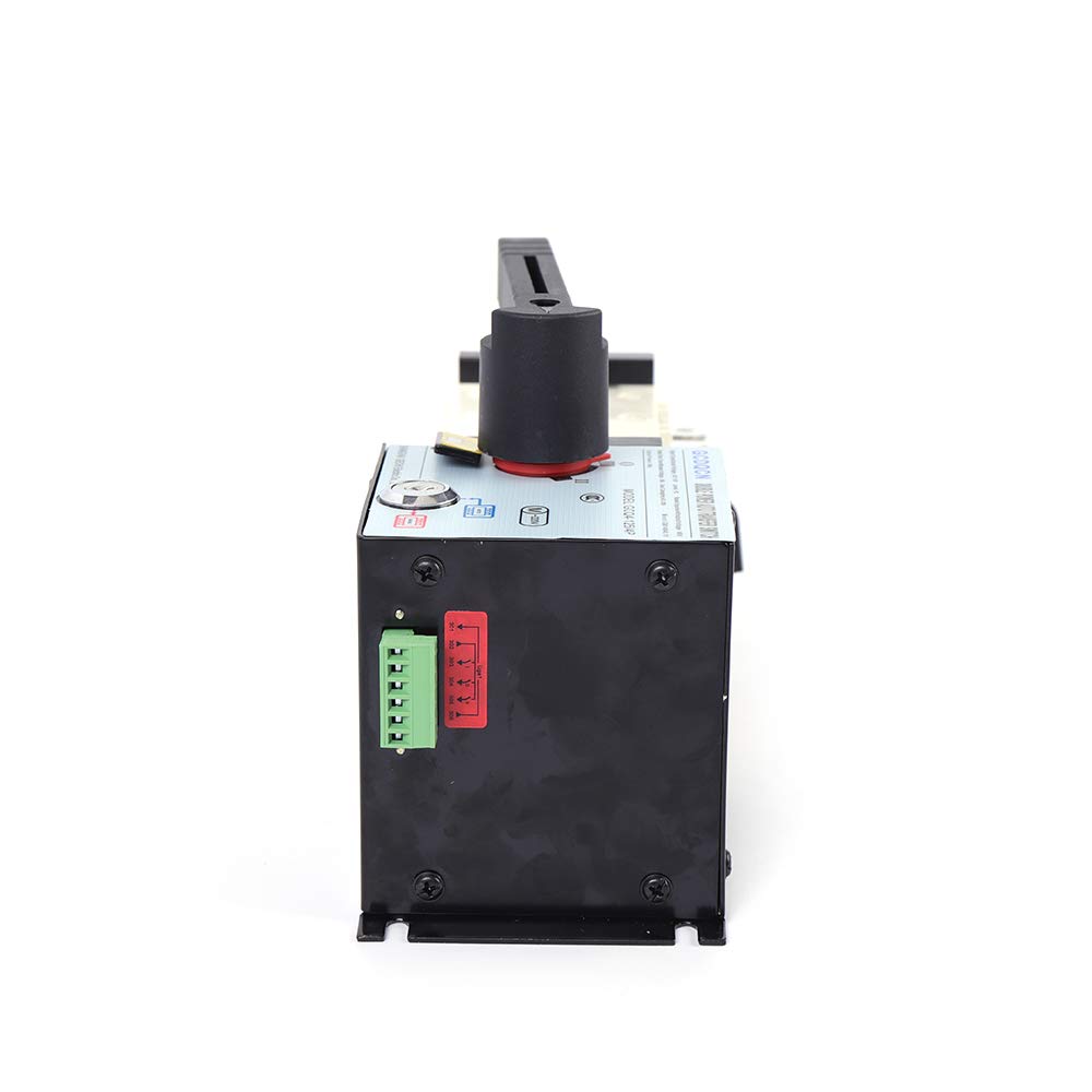 4P 100A Automatic Changeover Switch 110V/230V Dual Power Transfer Switch - Lighting Circuit & Office Use for Buildings, Shopping Malls, Banks (Ideal for Backup Power & Emergency Lighting Systems)