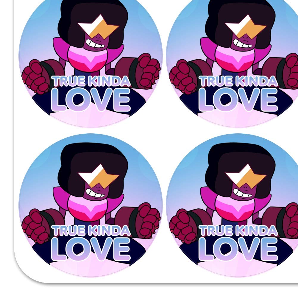 Steven Universe Garnet True Kind of Love Planner Stickers - Scrapbooking, Journaling, DIY Crafts, Bullet Journal Supplies for Fans & Collectors
