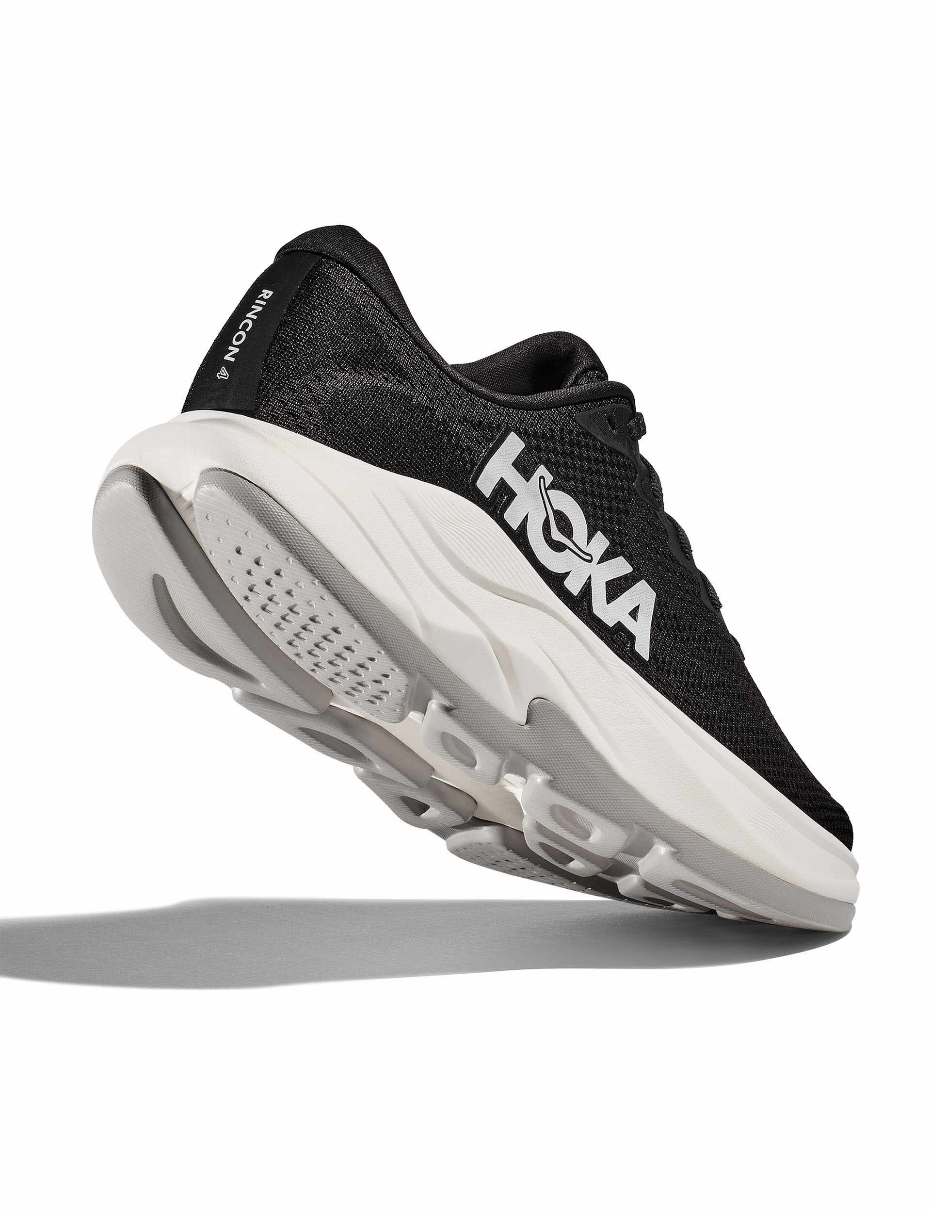Rincon 4 Running Shoes for Men - Lightweight Black & White Athletic Sneakers for Jogging, Gym Workouts and Daily Wear