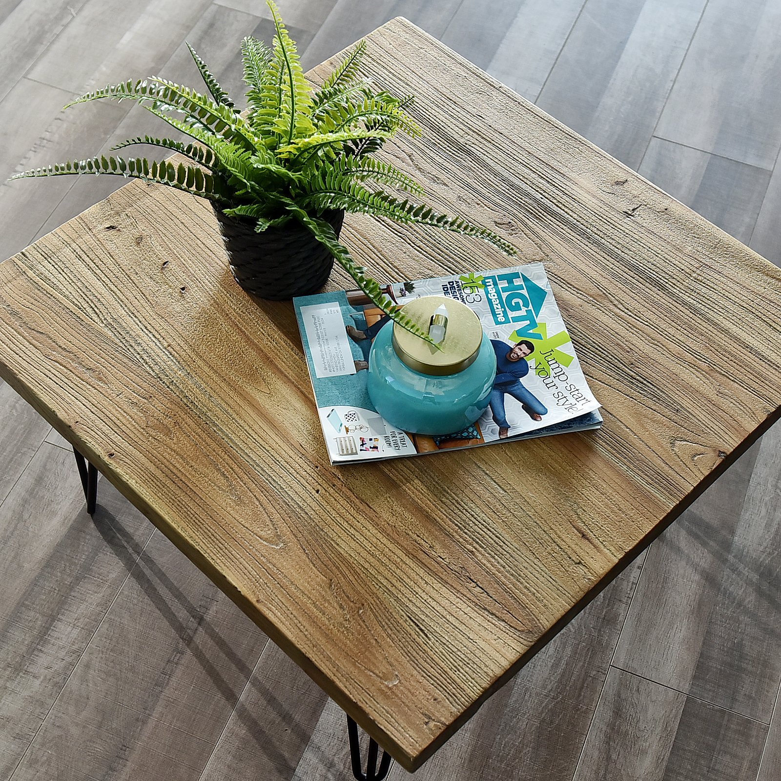 Rustic Elm Coffee Table 27.5