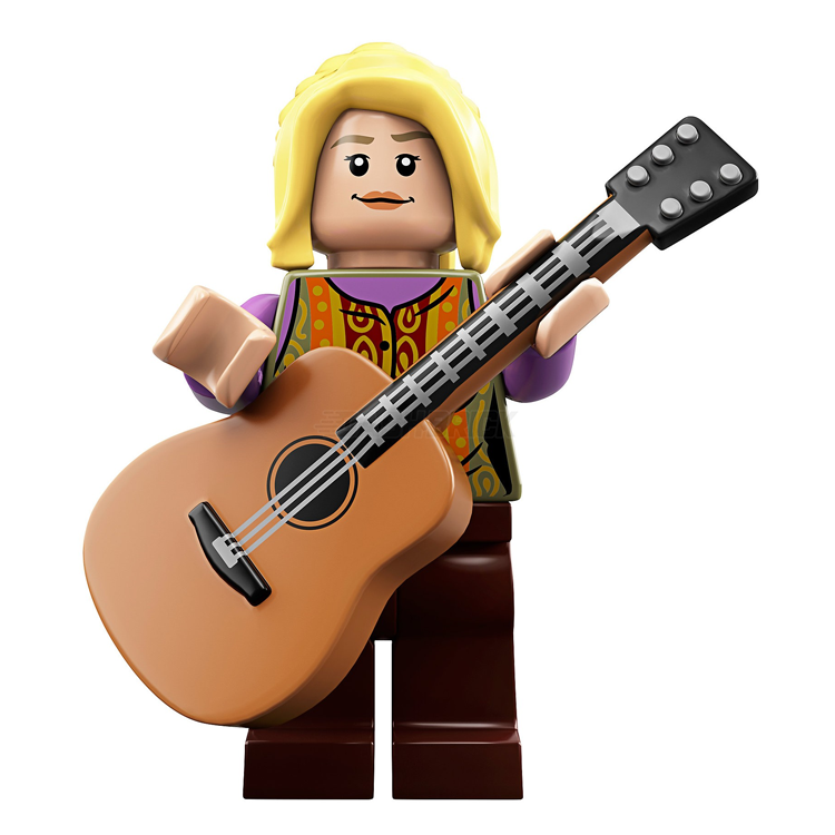 LEGO Minifigure Phoebe Buffay from FRIENDS TV Show - Collectible Building Toy for Fans, Gifts & Display