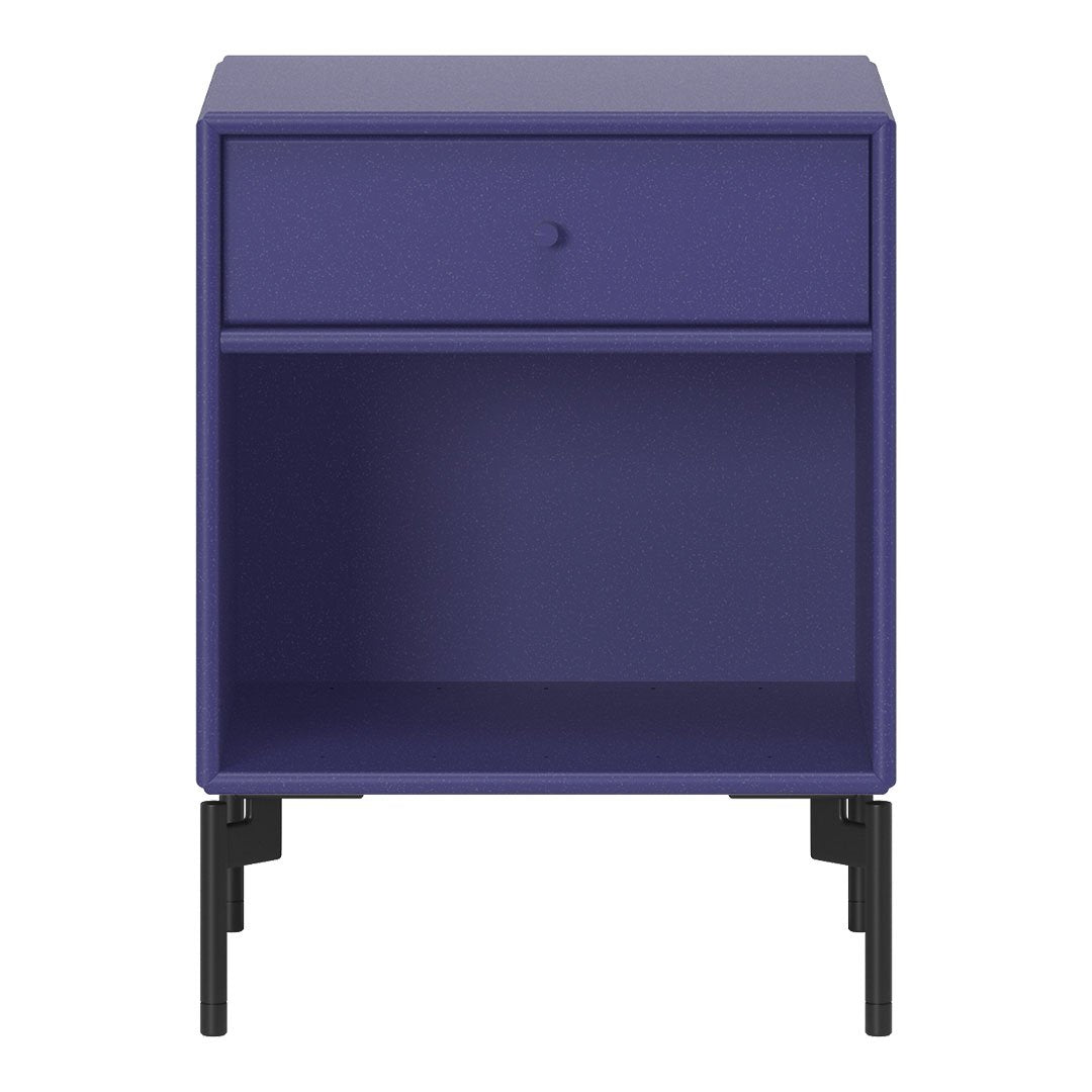 Modern Wooden Nightstand with Drawers and Legs - Stylish Bedside Table for Bedroom, Living Room, or Office - Perfect for Storage and Decor