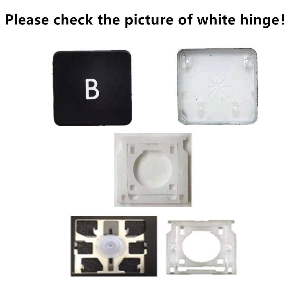 MacBook Pro & Air Replacement Key Cap and Hinges - Compatible with Models A1425, A1502, A1398, A1369, A1466, A1370, A1465 - Perfect for Typing, Gaming, and Office Work