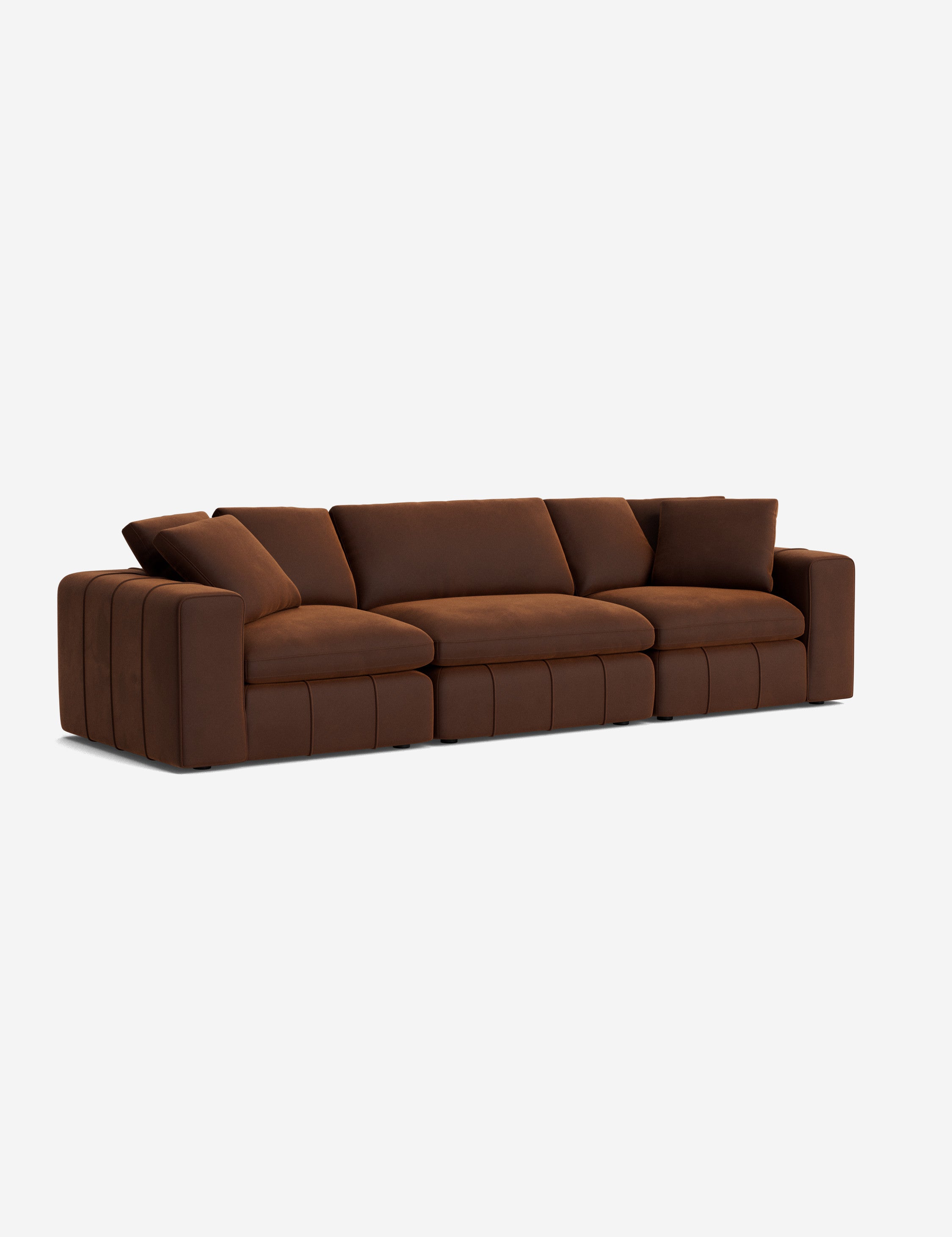 Capella Sofa - Modern Comfortable Living Room Couch for Small Spaces, Home & Office Use