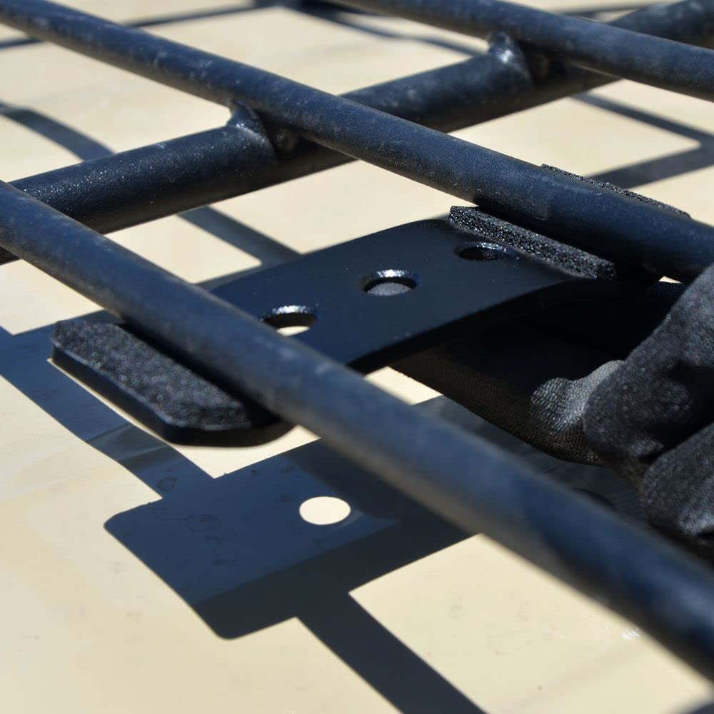 BajaRack Universal Tent Plate Roof Rack Brackets - Heavy Duty Aluminum Floor Mounting Kit for Roof Top Tents | Perfect for Camping, Overlanding & Outdoor Adventures