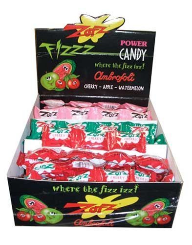 Zotz Power Candy Sour Fizzing Candy - Bulk Pack for Parties, Halloween & Fun Snacks - Perfect for Kids, Gifts & Movie Nights