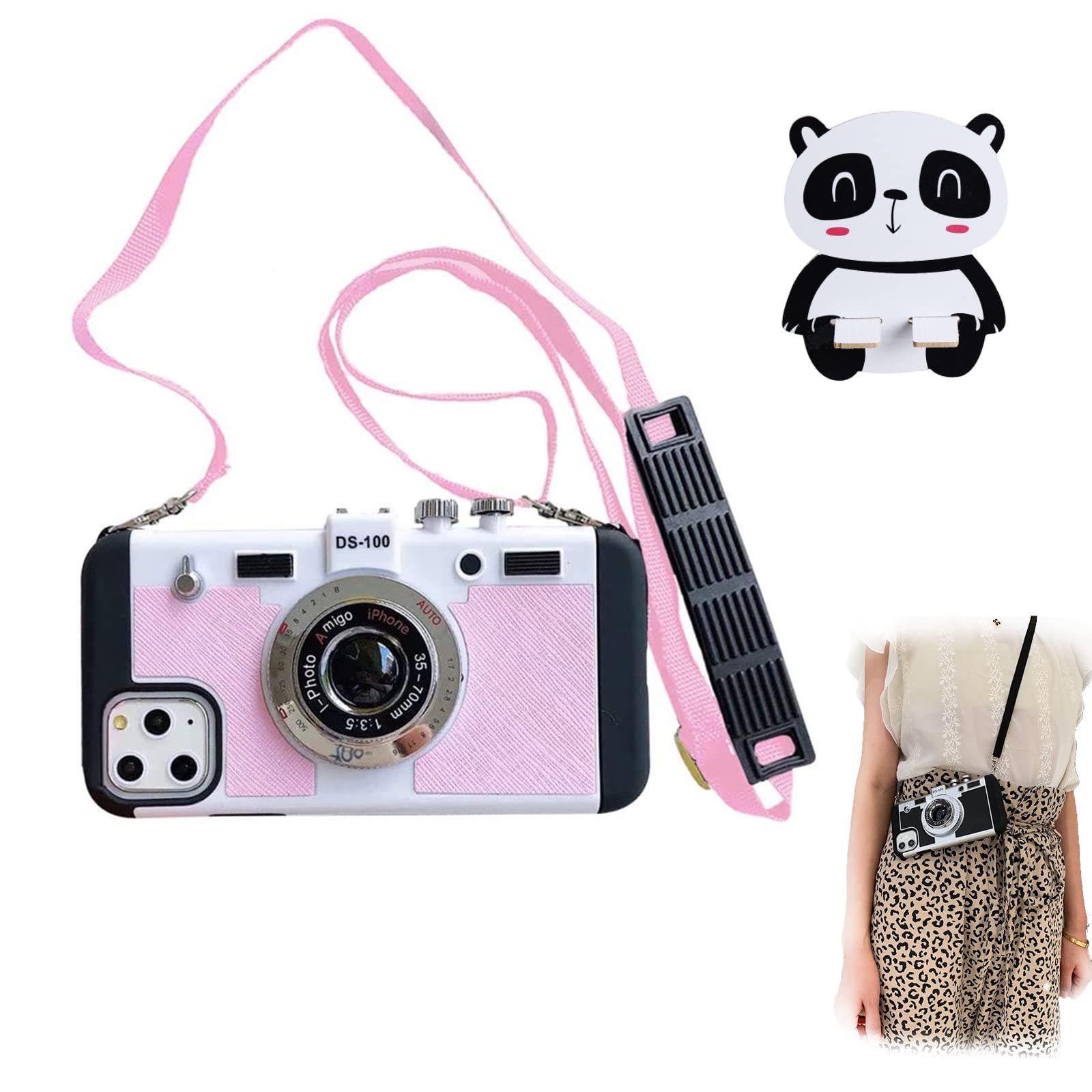 Emily in Paris Vintage Phone Case for iPhone 11/12/13/Pro/Pro Max - Stylish Camera Protection for Travel & Fashion Lovers