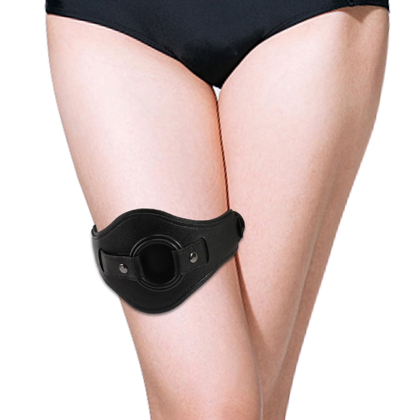 Adjustable Leg Strap-on Harness for Ride Dildo - Wearable Thigh Harness for Women & Couples - Perfect for Sex Parties, BDSM & Role Play Scenes - Adult Sex Toy with Secure Body Positioning