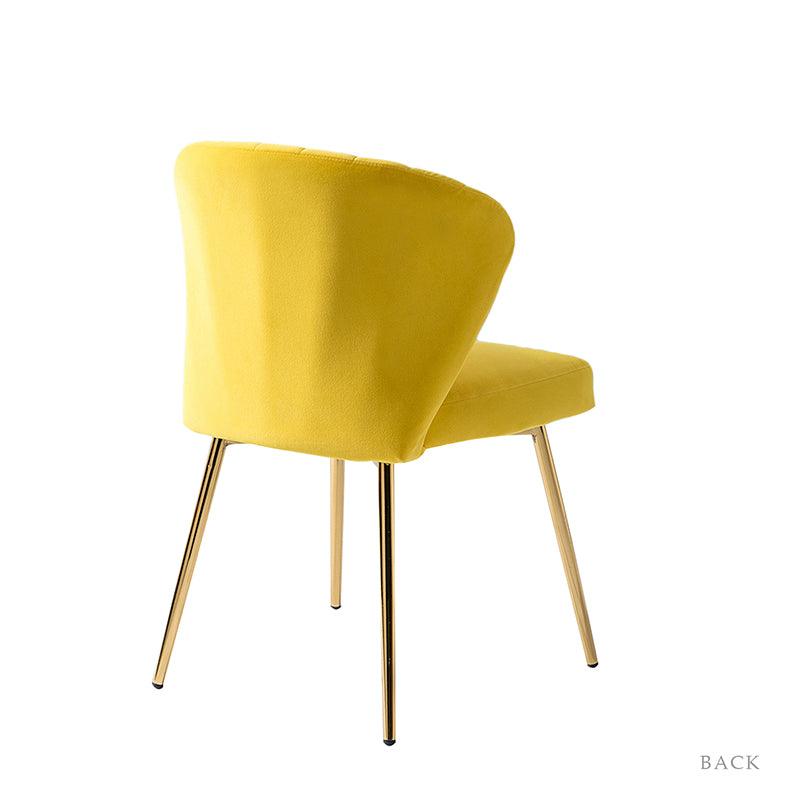 Luxury Aruna Velvet Upholstered Accent Chair - Soft Velvet Fabric, Comfortable Seating for Living Room, Bedroom, or Office - Elegant Home Decor & Stylish Furniture